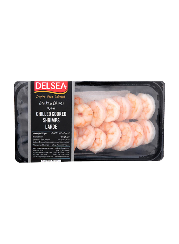 

Mitras Delsea Cooked Shrimps Large, 225g