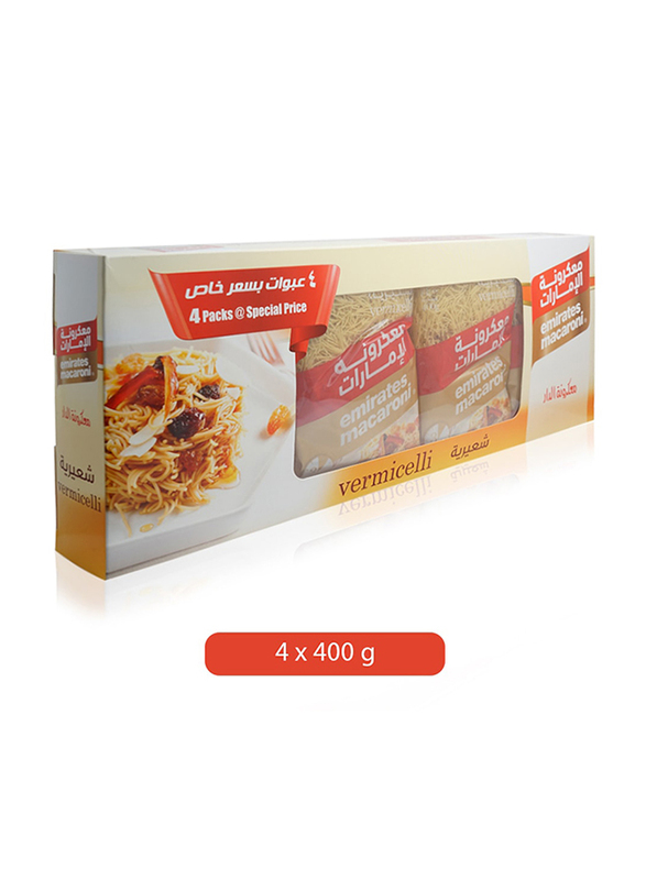 

Emirates Macaroni Vermicelli Pasta, 1.6 Kg