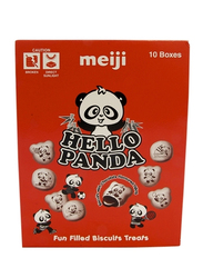 Meiji Hello Panda Biscuits with Chocolate, 10 Packs x 57g