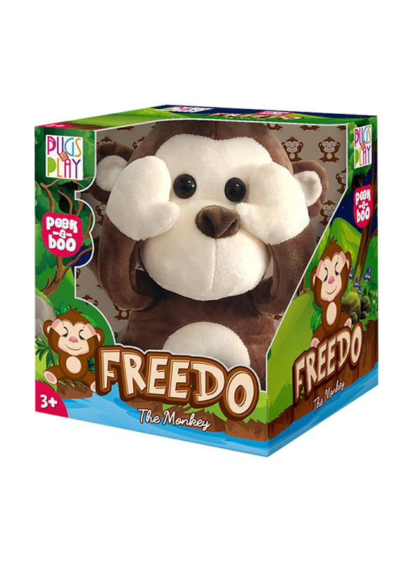 

Pugs at Play Peek a Boo Freedo Monkey, Ages 3+