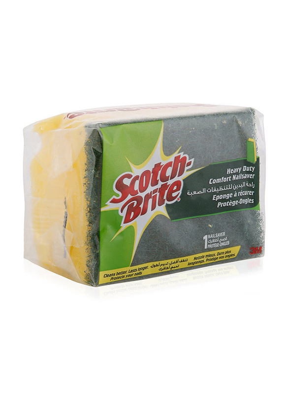 

3M Scotch-Brite Heavy Duty Single Nail Saver Scrub Sponge