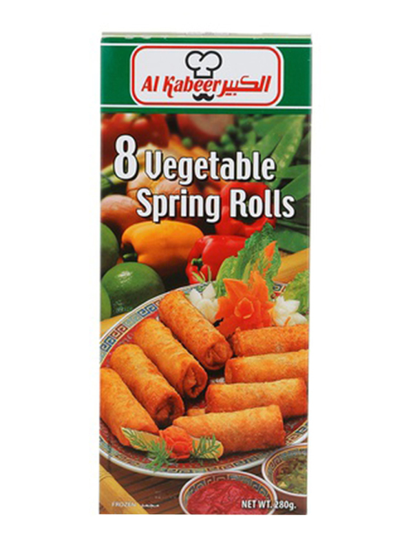 

Al Kabeer Vegetable Spring Rolls, 280g