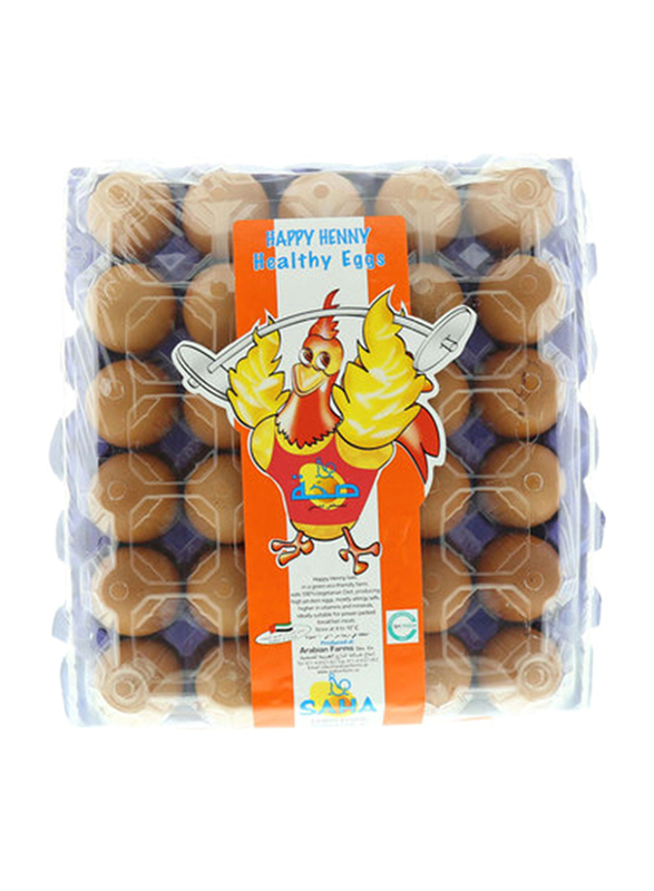 Saha Brown Eggs, Medium, 30 Pieces
