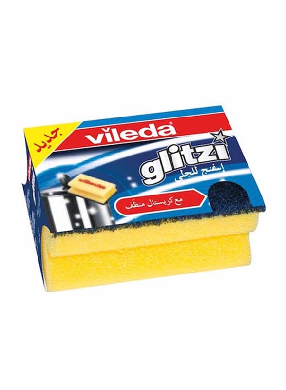 

Vileda Glitzi Dish Washing High Foam Sponge Scourer