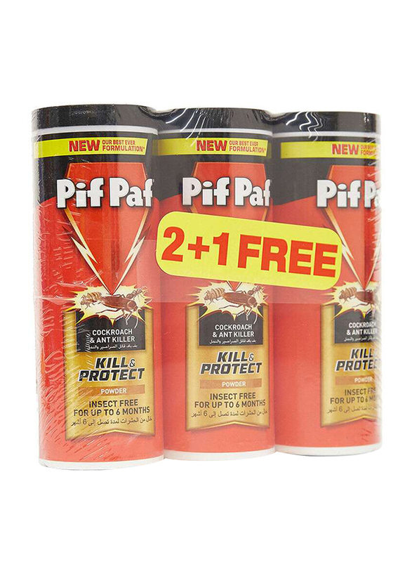 

Pif Paf Cockroach and Ant Powder, 3 x 100g