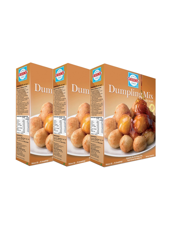 

Greens Dumpling Mix, 3 x 500g