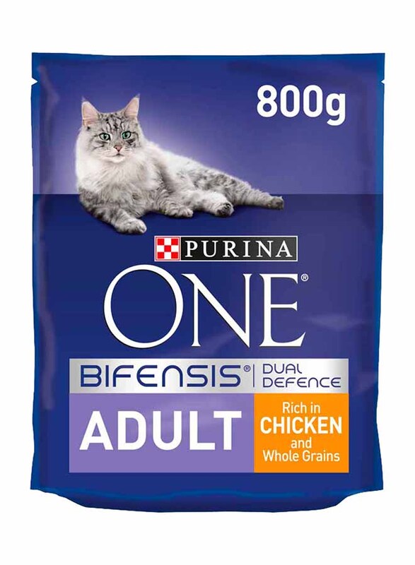 

Purina One Bifensis Chicken Flavour Adult Dry Cat Food, 800g