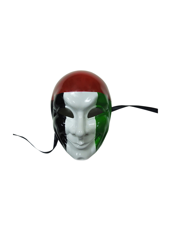 

Party Magic Uae Flag Mask, Multicolour