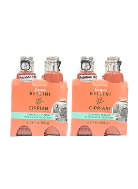 

Cipriani Bellini Peach Juice, 4 X 180ml