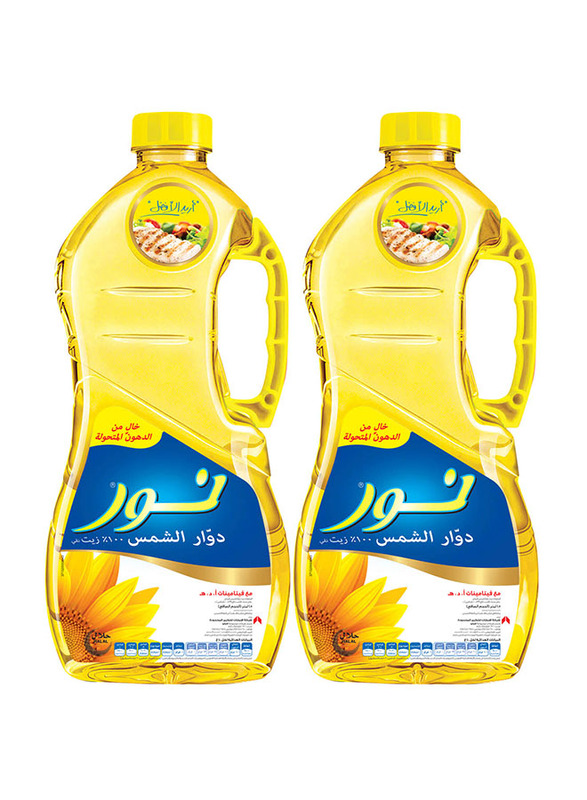 

Noor Sunflower Oil, 2 x 1.5 Litres