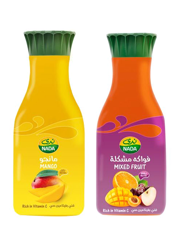 

Nada Fresh Mango & Mixed Fruits Juice, 2 x 1.35 Liter