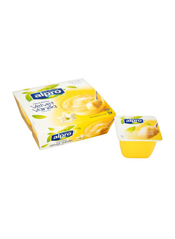 

Alpro Soya Milk Vanilla, 4 x 125g