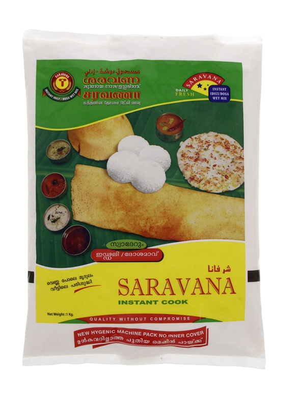 

Saravana Instant Cook Idily Dosa Mix, 1 Kg