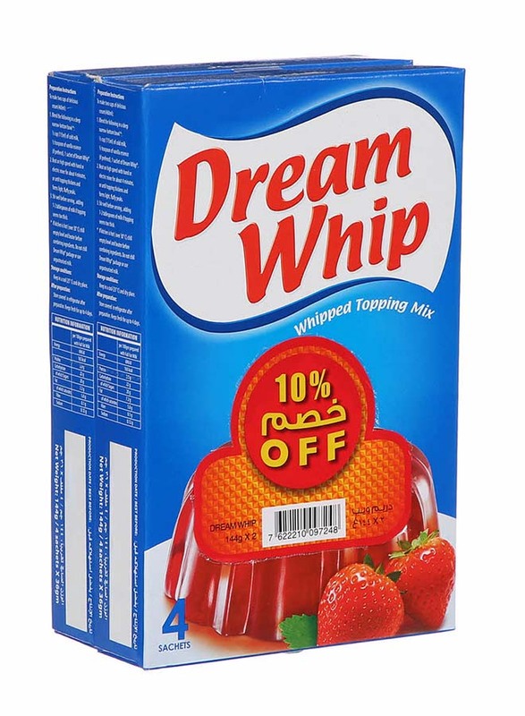 

Dream Whip Whipped Topping Mix, 2 x 144g