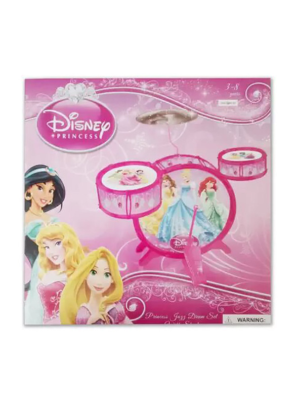 

Disney Princess Drum Set, Ages 3+, Pink