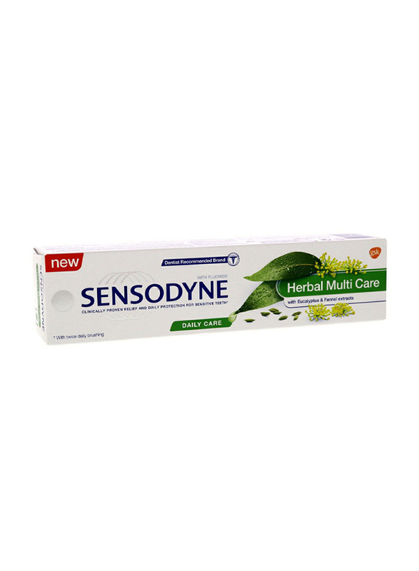 sensodyne herbal multicare toothpaste