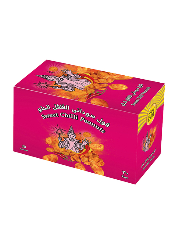 

Best Sweet Chilli Flavored Peanut, 30 Pouches x 13g