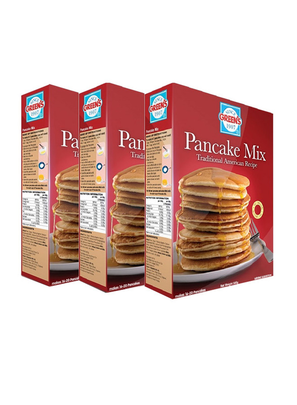 

Greens Pancake Mix, 3 x 500g