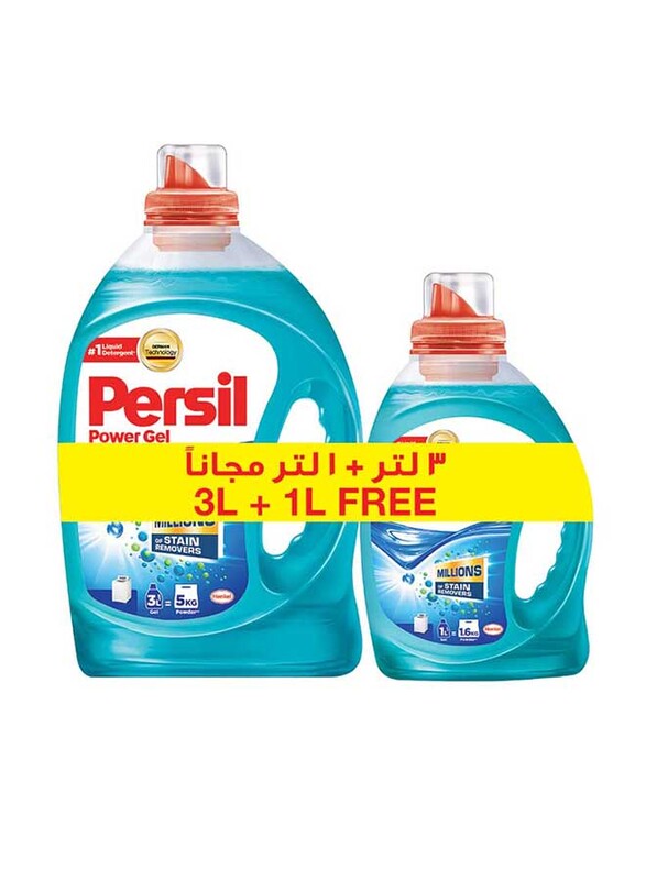 

Persil Power Gel Detergent, 3L & 1L