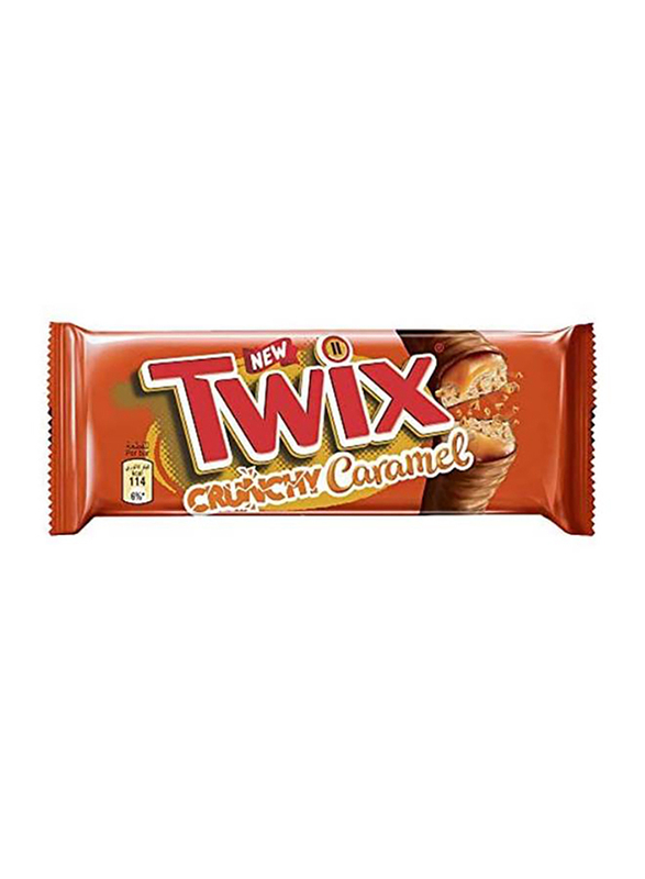 

Twix Twin Crunchy Caramel Chocolate Bar, 46g