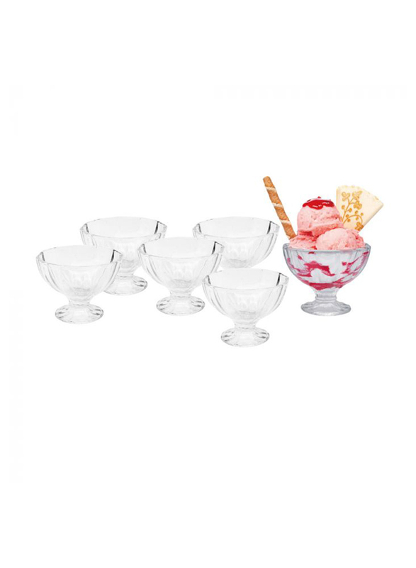 

Windcera 6-Piece 120ml Ice Cream Cup Set, Clear
