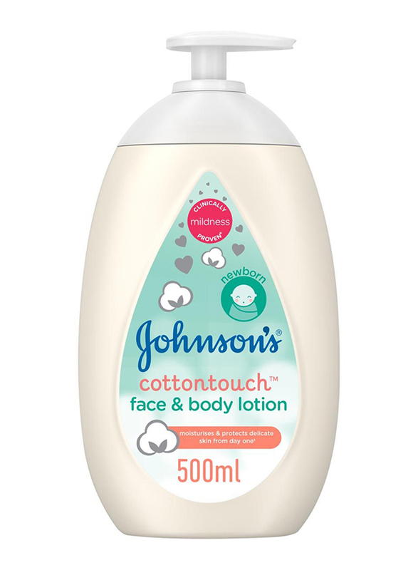 

Johnson's 500ml Cotton Touch Face & Body Lotion for Baby