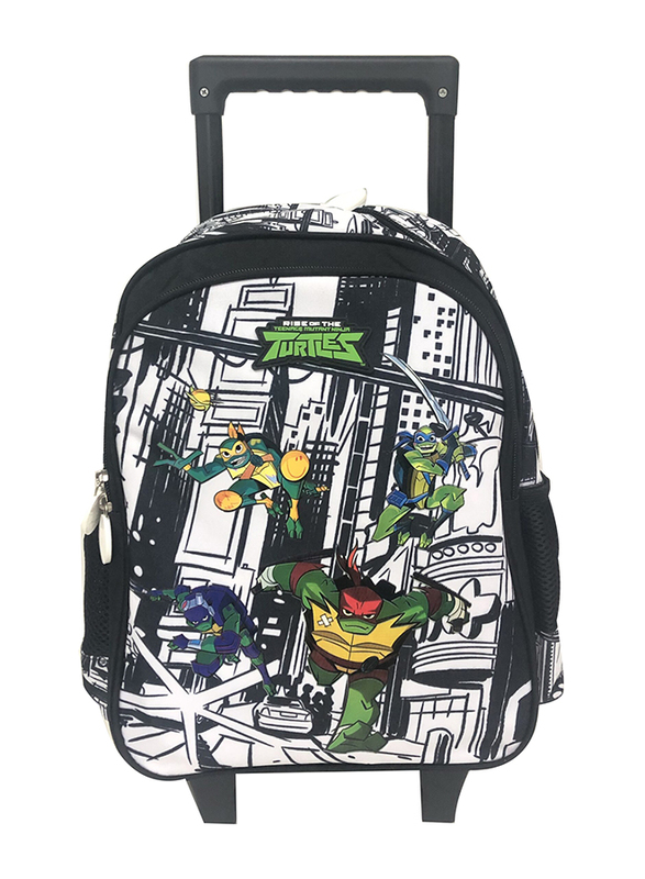 

Nickelodeon Ninja City Guard Trolley Bag, White/Black/Green