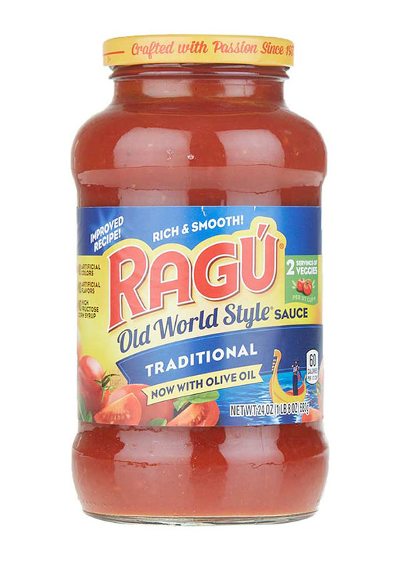 

Ragu Old World Style Traditional Pasta Sauce, 737g