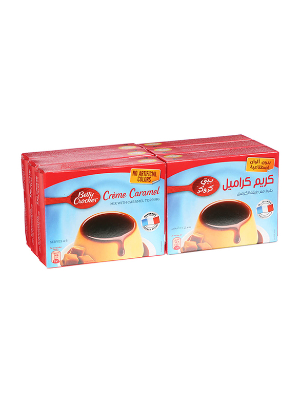 

Betty Crocker Cream Caramel, 6 Piece x 69g