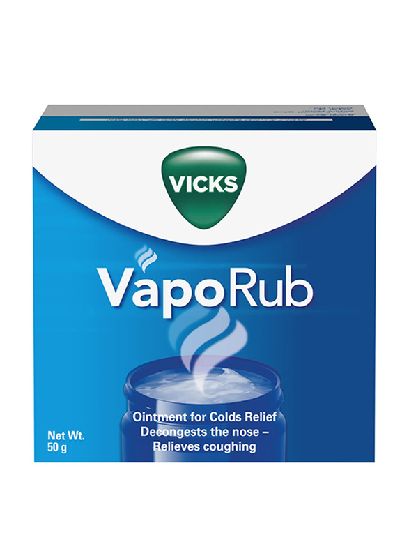 

Vicks Vaporub Cold Relief Rub Ointment, 50gm