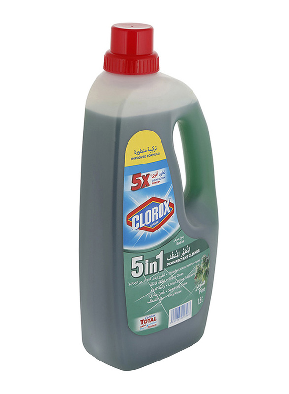 

Clorox 5 in 1 Pine Disinfectant Cleaner, 1.5 Liters