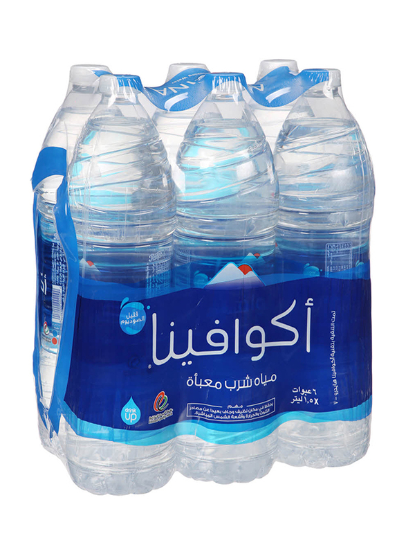 

Aquafina Natural Mineral Water, 6 x 1.5 Liter