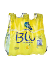 Blu Lemon Sparkling Water, 6 x 500ml