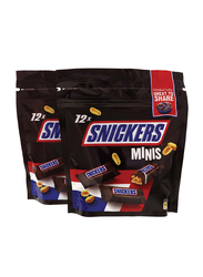 Snickers Minis Chocolate, 2 x 180g