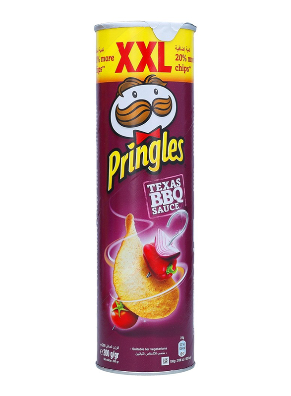 

Pringles Texas BBQ Sauce Potato Crisps, 200g