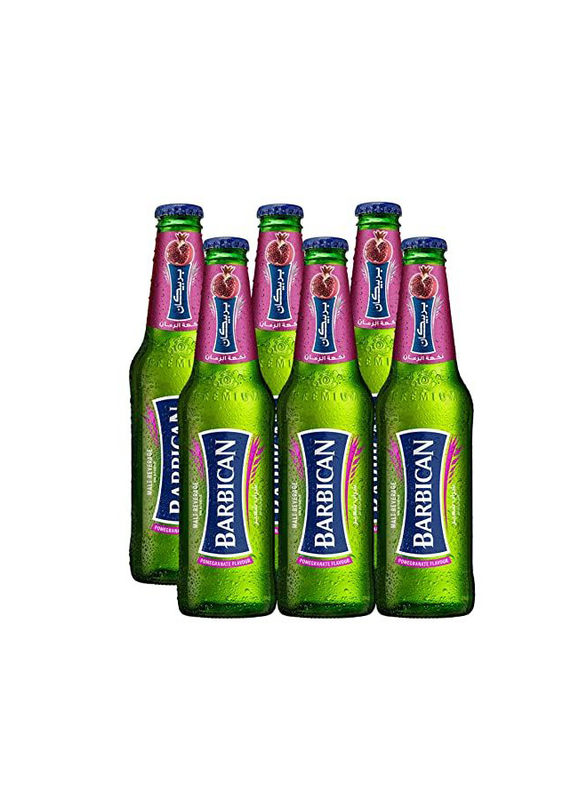 

Barbican Pomegranate Non Alcohol Malt Drink, 6 Bottles x 325ml