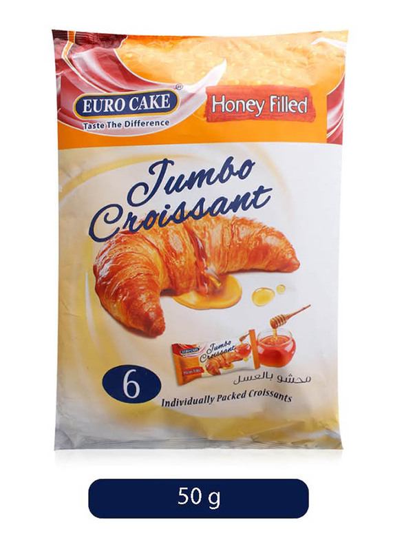 

Euro Cake Jumbo Honey Filled Croissant, 50g