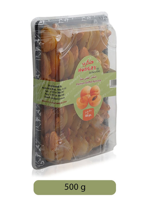 

Hungry Premium Stuffed Dried Apricots, 500g