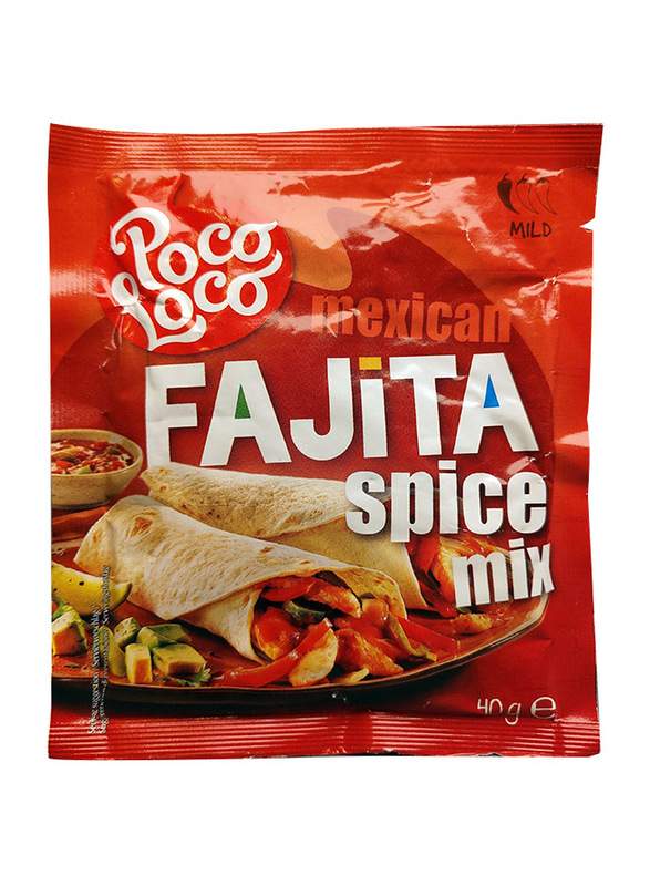 

Poco Loco Mexican Fajita Spice Mix, 40g