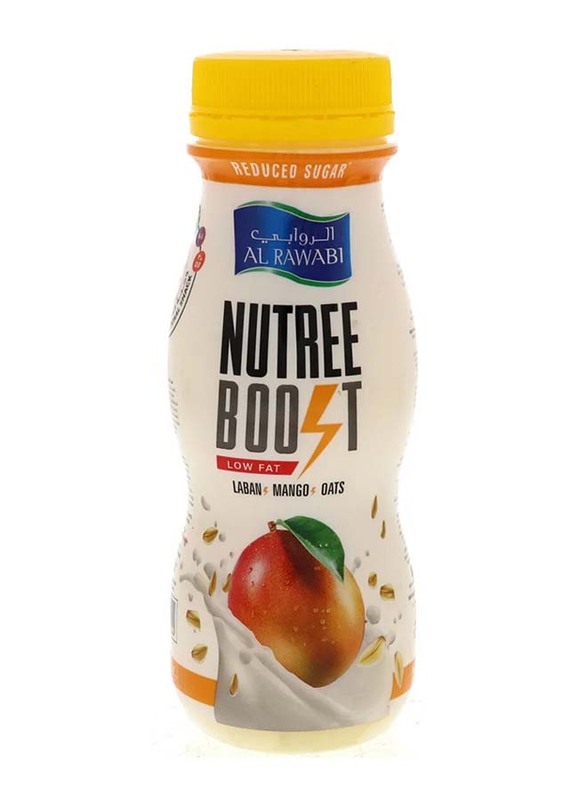 

Al Rawabi Nutree Boost Laban with Mango & Oats, 200ml