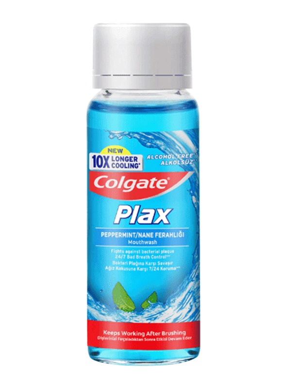 

Colgate Plax Peppermint Mouthwash, 100ml