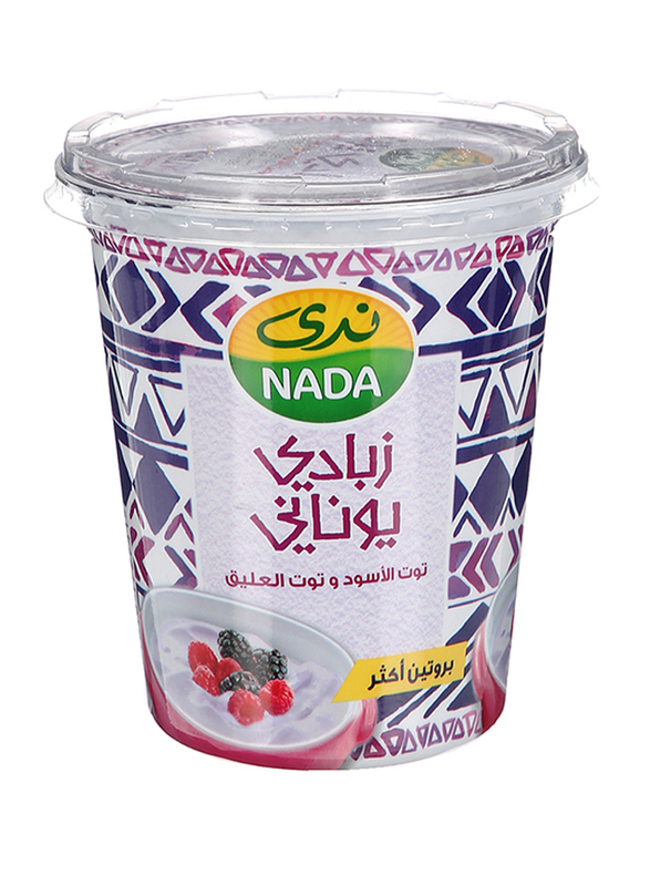 

Nada Greek Flavoured Black Berry & Raspberry Full Cream Yogurt, 360g