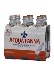 Acqua Panna Natural Mineral Water 6 Bottles X 250ml Dubaistore Com Dubai