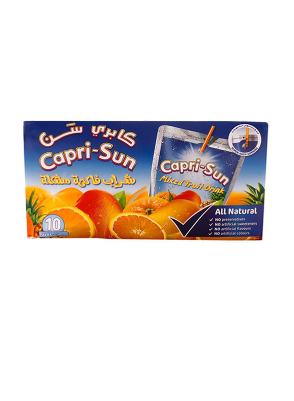 

Capri Sun Mix Fruit Juice, 10 Cans x 200ml