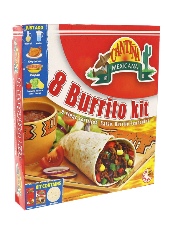 

Cantina Mexicana Burrito Kit, 8 x 500g