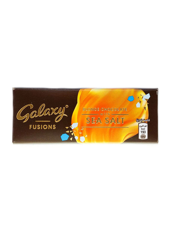 

Galaxy Fusions Chocolate with Sea Salt, 100g