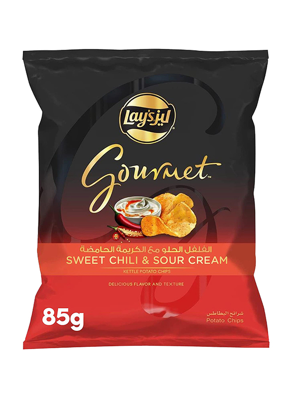 

Lays Gourmet Sweet Chilli & Sour Cream Potato Chips, 85g