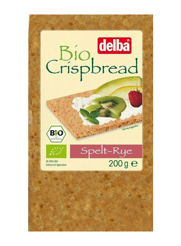 

Delba Spelt Rye Crispbread, 200g