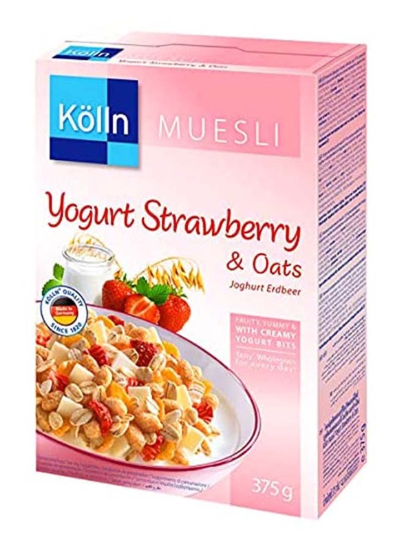 

Kolln Musli Yogurt Strawberry and Oats, 375g