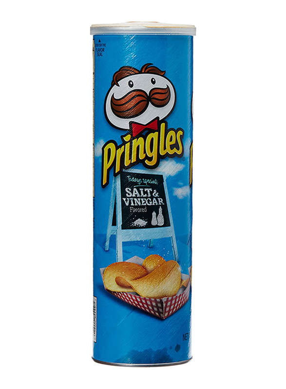 

Pringles Salt & Vinegar Potato Chips, 165g